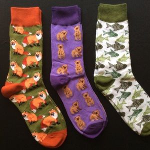 Men’s Fashion Socks (Set Of 3)